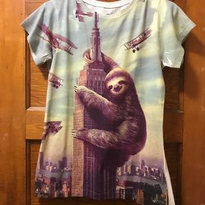 King Sloth Graphic T